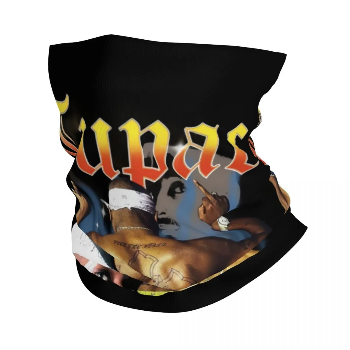 

Tupac 2PAC 90-х рапперс бандана для шеи гетры шарф с принтом Теплый головной убор для езды на велосипеде унисекс для взрослых на любой сезон