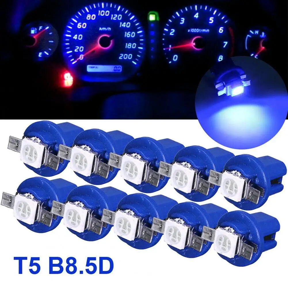 

10Pcs Dashboard Lamp Useful Dashboard Panel Car Instrument Light Easy to Install Energy-saving Car Instrument Light