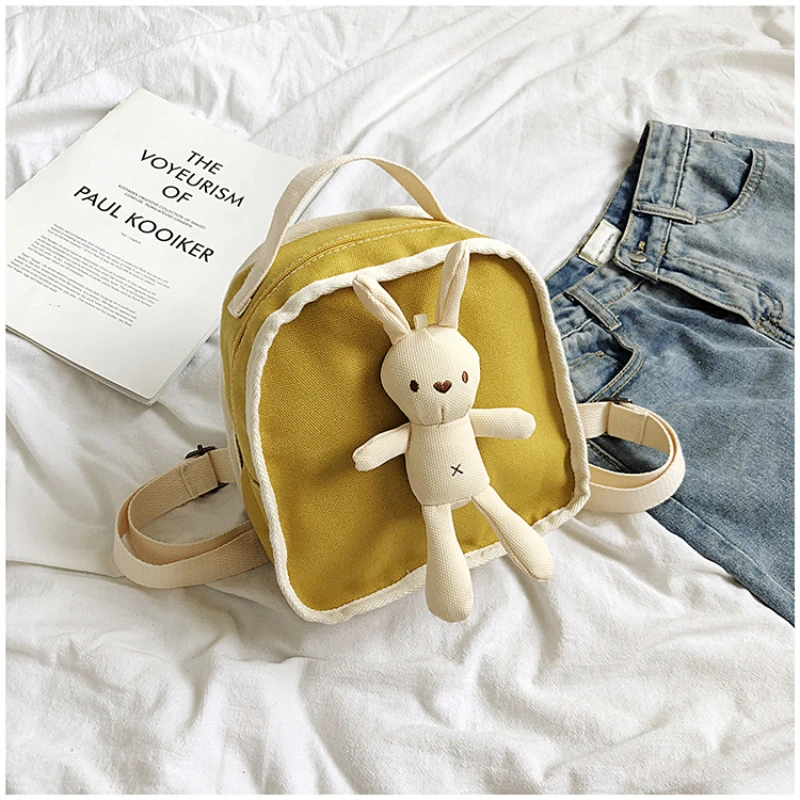 

Холщовый Рюкзак для девочек-подростков, с мультяшными героями