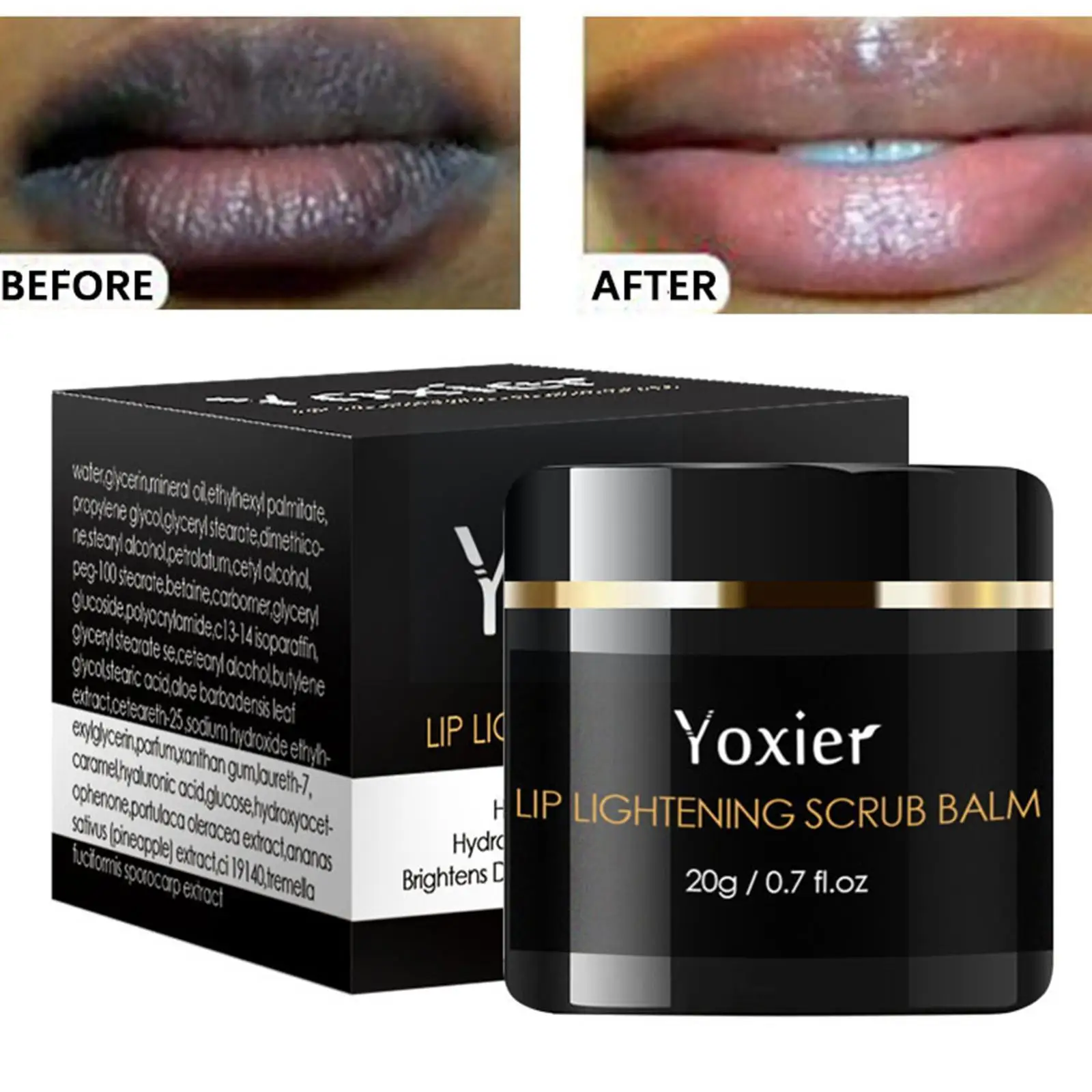 

Lip Whitening Moisturizing Scrub Moisturizing Brighten Remove Lips Black Deep Repair Nourishment Pigmentation Lip Care Redu C8u5
