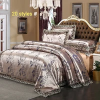 2020 new arrival luxury 3pcs high quality bedding set high quality duvet cover set 1 quilt cover 2 pillowcases queen king
