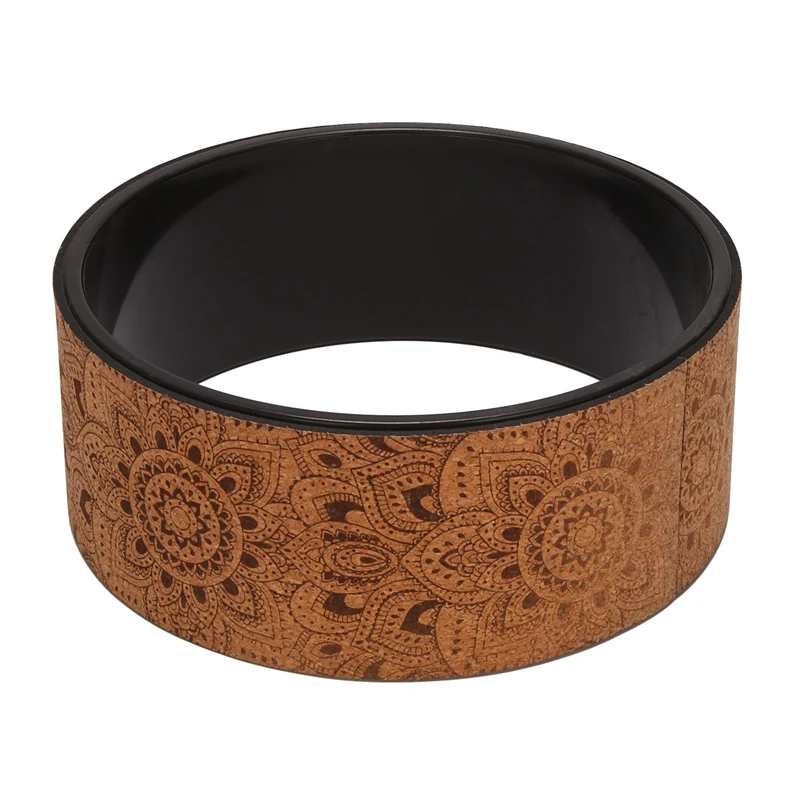 

Top!-Yoga Wheel Roller Back Roller For Dharma Yoga Pose Backbend Stretching Improving Flexibility And Back Pain Relief