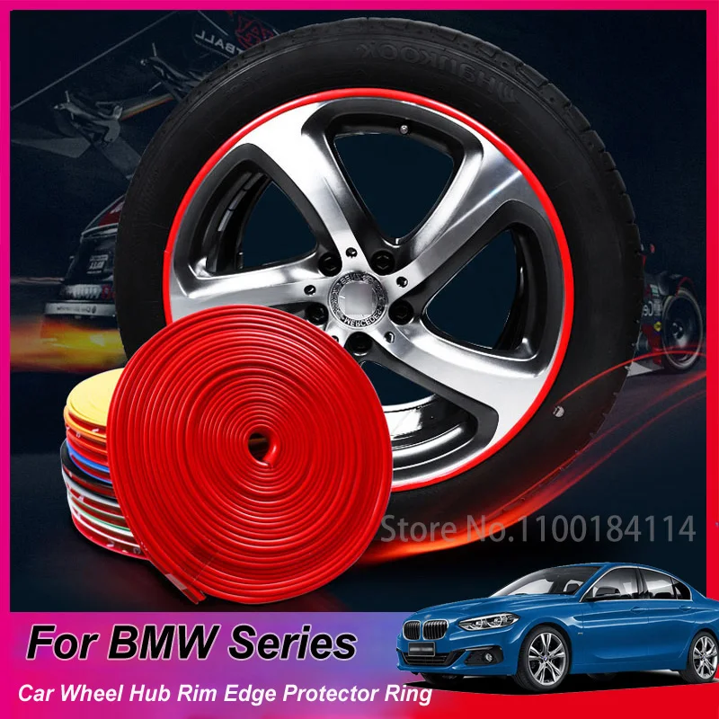 

8M Pro Car Wheel Rim Protector Roll New Styling IPA RimbladesTire Trim Vehicle Decoration Defcals For BMW