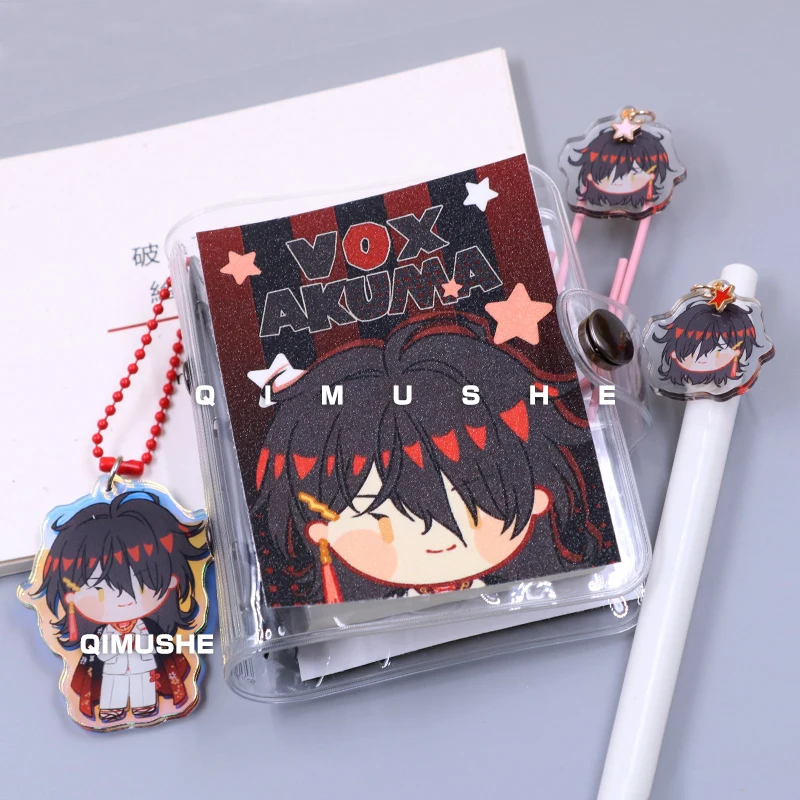 Аниме Luxiem VTuber Vox Akuma хита Rias студенческий мини-блокнот для записей дневник