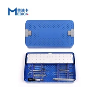 hot products veterinary orthopedic implants 2 4mm locking plate instruments kit