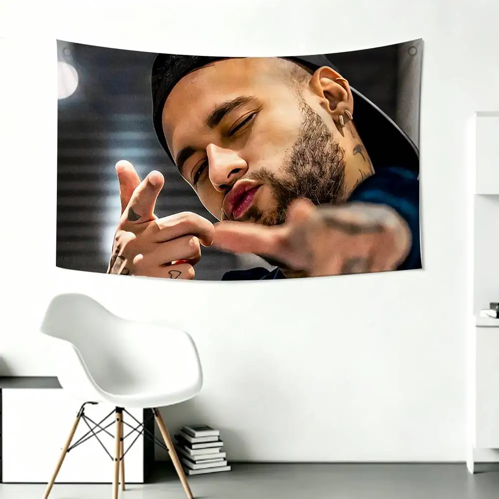 Фото Флаги F-Footballer N-neymar J-jr, настенный декоративный баннер для спальни, дома, улицы №5
