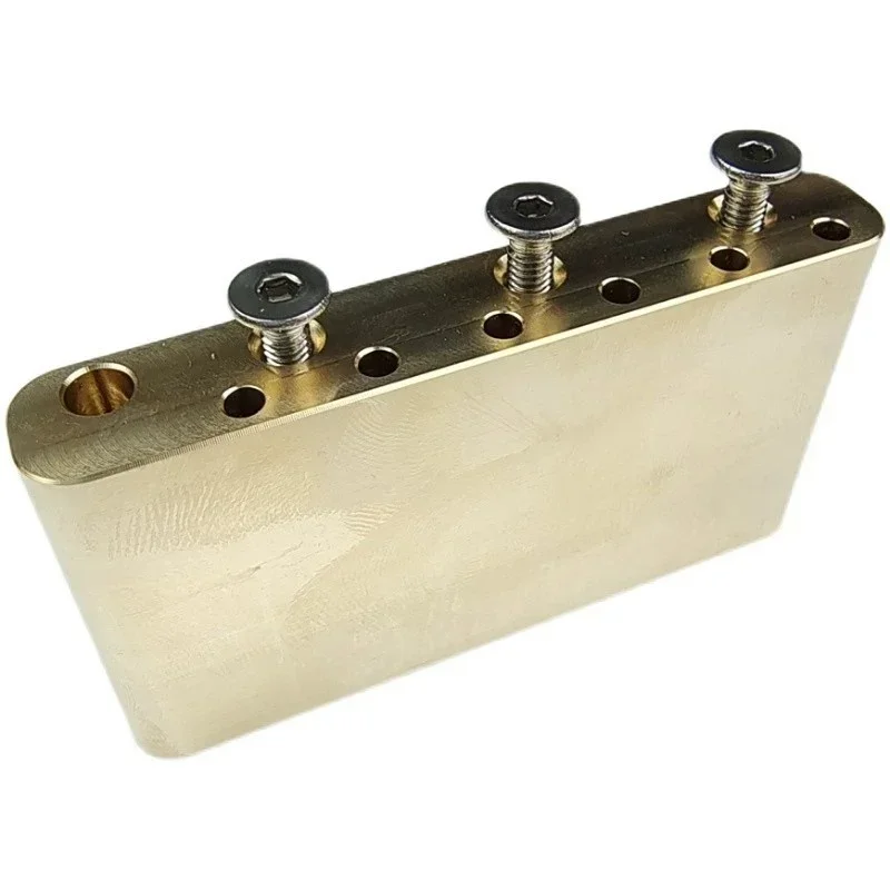 

Electric Accessories Base Stainless Steel Block Brass Block for Mexico Fender Electric Guitar Tremolo System Bridge