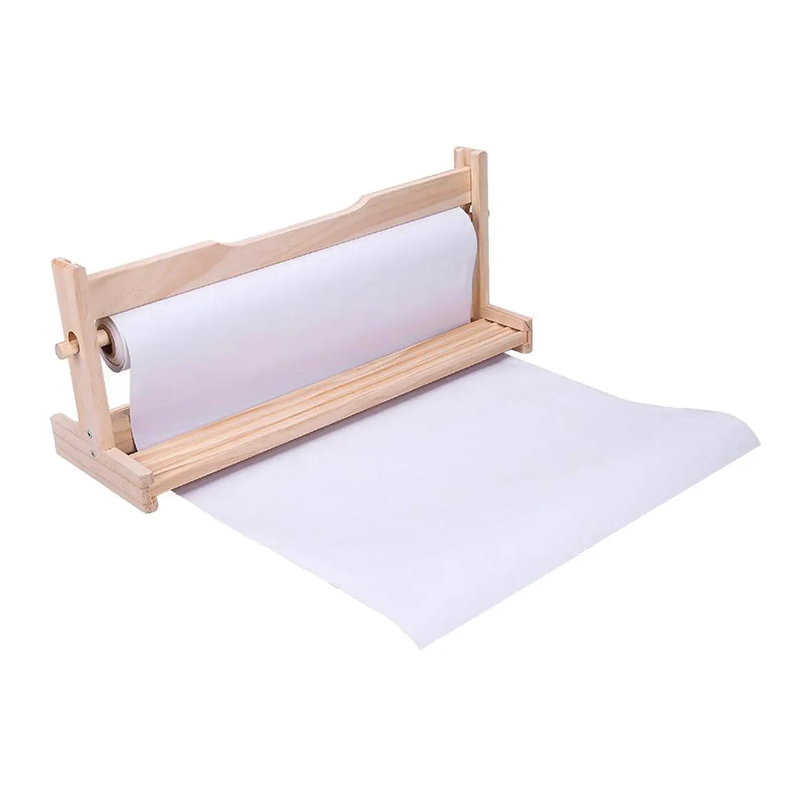 

Paper Roll Dispenser Artist Studio Rack Easel Paper Roll Kid Finger Painting