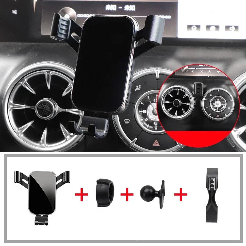 

Для GWM Tank 300 2023 автомобильный Стайлинг держатель мобильного телефона крепление на вентиляционное отверстие гравитационный кронштейн подставка авто модифицированные аксессуары