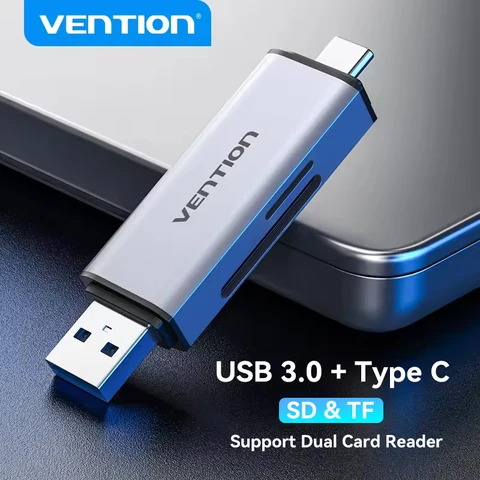 Кард-ридер Vention USB 3.0