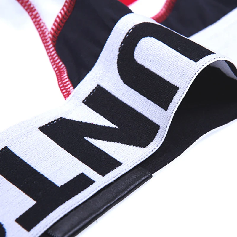 FK 3pcs Men's Cotton Underwear Sexy Fashion Men Briefs Print Paneled Panties Large Size Low-waist Breathable Male Underpants