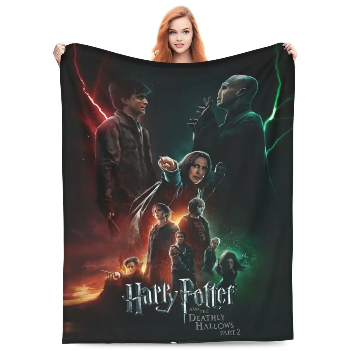 Одеяло из фильма Гаррис P-Potters Magic World декоративное фланелевое одеяло для