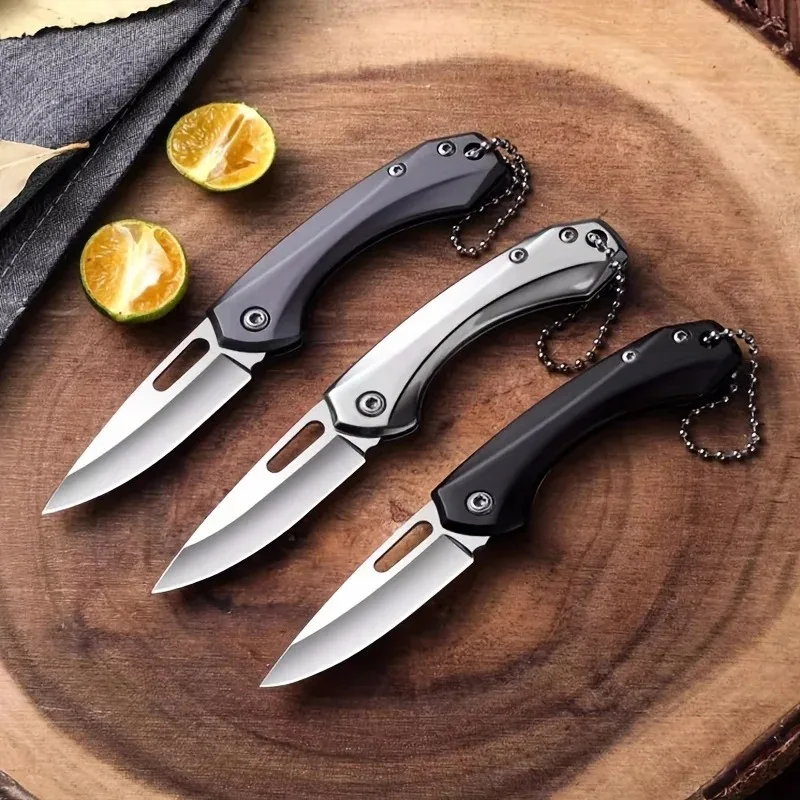 Складной нож для фруктов из нержавеющей стали портативный резец высокой