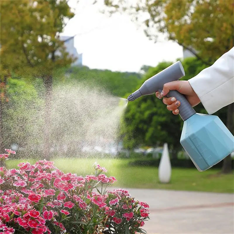 

New Plant Electric Spray Bottle 1000ML Handheld Automatic Garden Sprayer Plant Mister Watering Cans For Garden And Home Watering