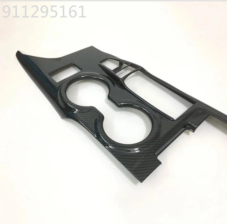 

Для 2018 Toyota Camry коробка передач из углеродного волокна узор шестерни стеклянная панель центральная консоль коробка передач