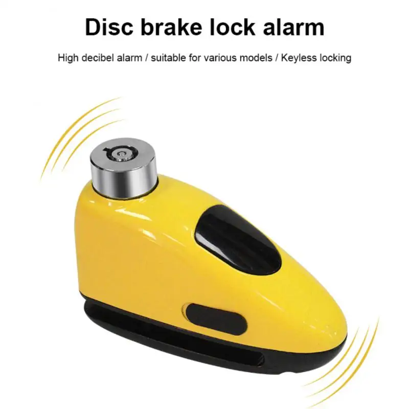 

Disc Brake Lock Report To The Police Charge Bicycle Anti-theft Lock Alufer Security Motorcycle Anti-theft Lock BagReminder Rope