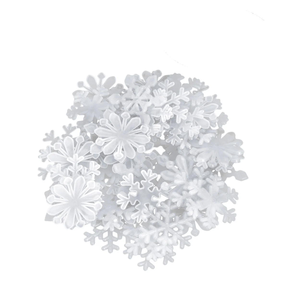 

Christmas Wall Snowflake Stickers Sticker Glow Window The Dark Decal Luminous Decals 3D Snowflakes Decor Decorations Fluorescent