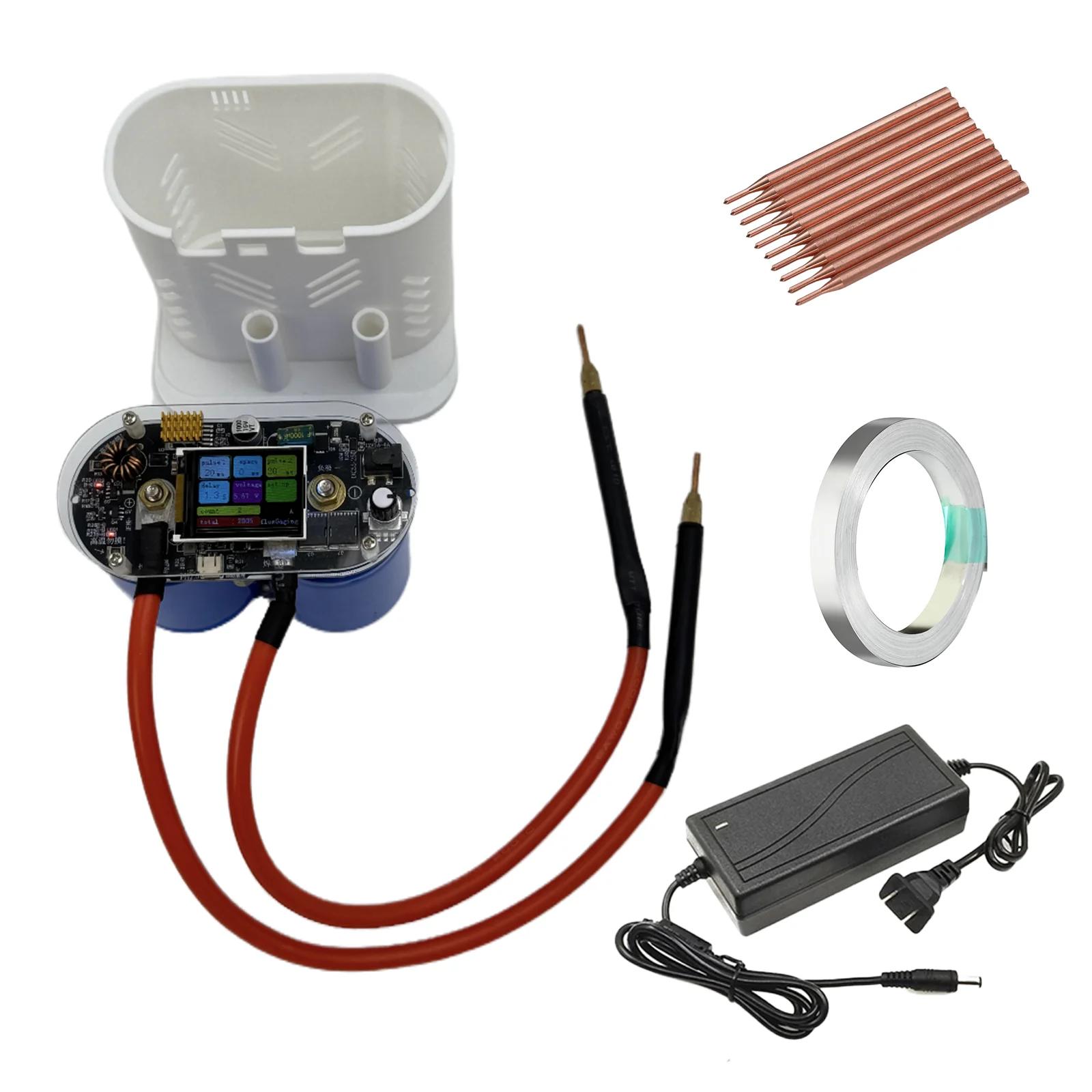 

Аккумуляторный аппарат для точечной сварки 6В