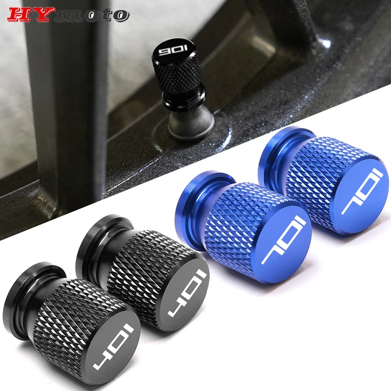 

For Husqvarna 701 SUPERMOTO & ENDURO Norden 901 Svartpilen 401 VITPILEN 401 Motorcycle CNC Wheel Tire Valve Stem Caps Cover Plug