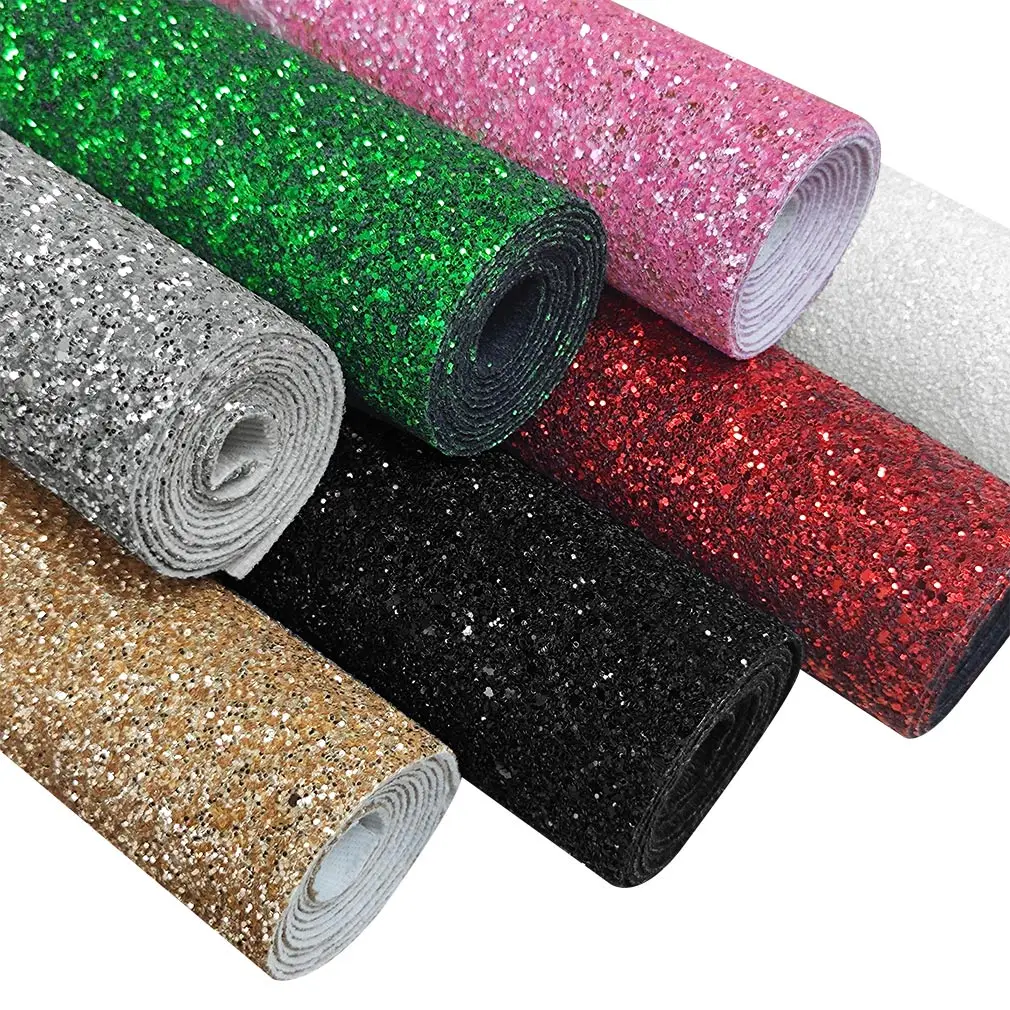 

30x135cm Transparent PVC Vinyl 0.4mm Neon Color Waterproof Fabric Super Clear Mirrored Foil Roll for Handags Bows Making