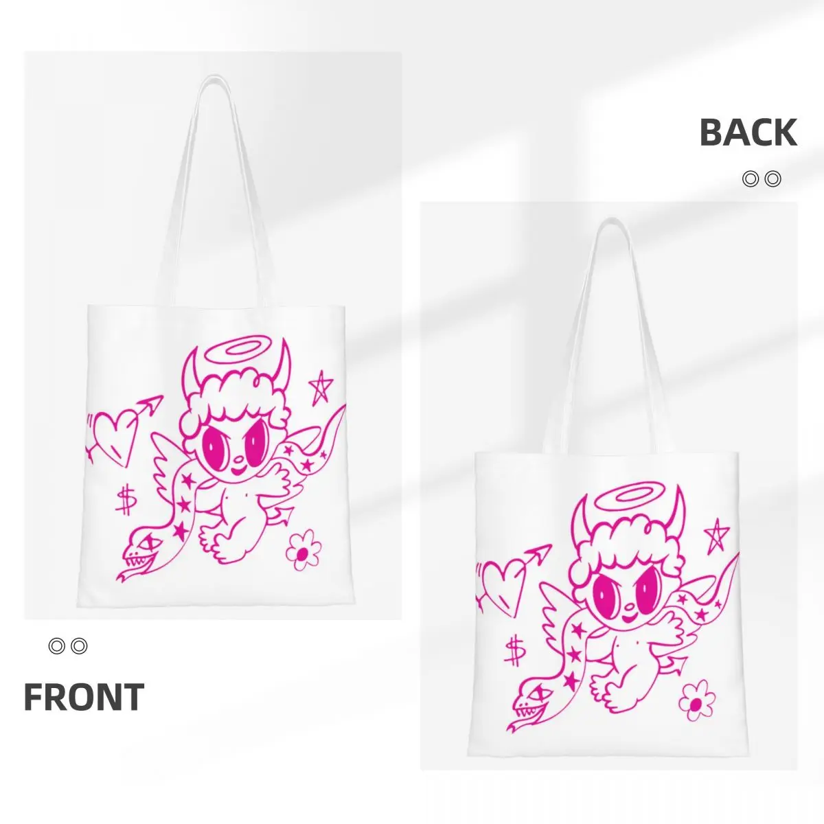 Забавная сумка-шоппер для покупок Sirena Karol G на заказ холщовая плечо вторичной