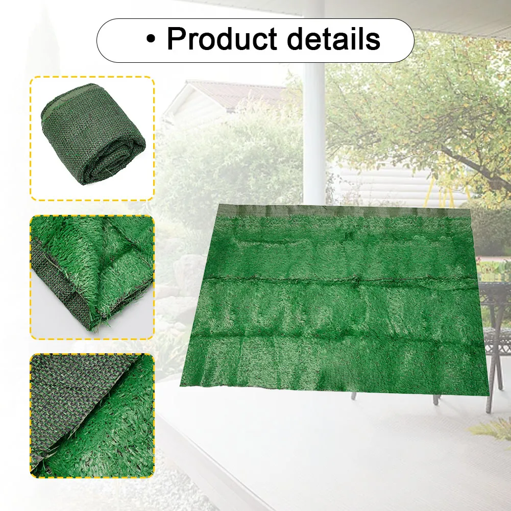 

1pcs Artificial Grass Mat Fake Synthetic Garden Landscape Lawn For Golf Course Football Field High-end Stores Stairs Aquarium