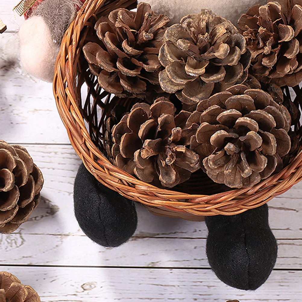 

30 Pcs Party Adornment DIY Pine Cone Christmas Decorations Ornament Autumn Cones Bulk Props