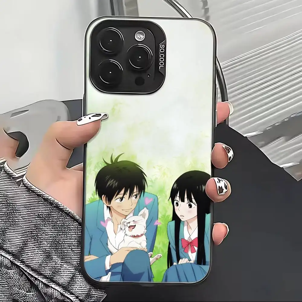 Фото Чехол для телефона K-Kimi Ni Todoke Comic Cute для iPhone 17, 16, 15, 14, 13, 12, 11 Plus, Pro Max, XS, цветной серебристый чехол-накладка №4