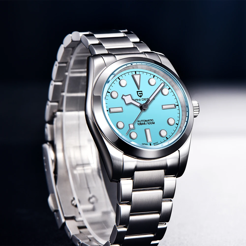 Часы PAGANI DESIGN Мужские механические 36 мм водостойкие до 100 м