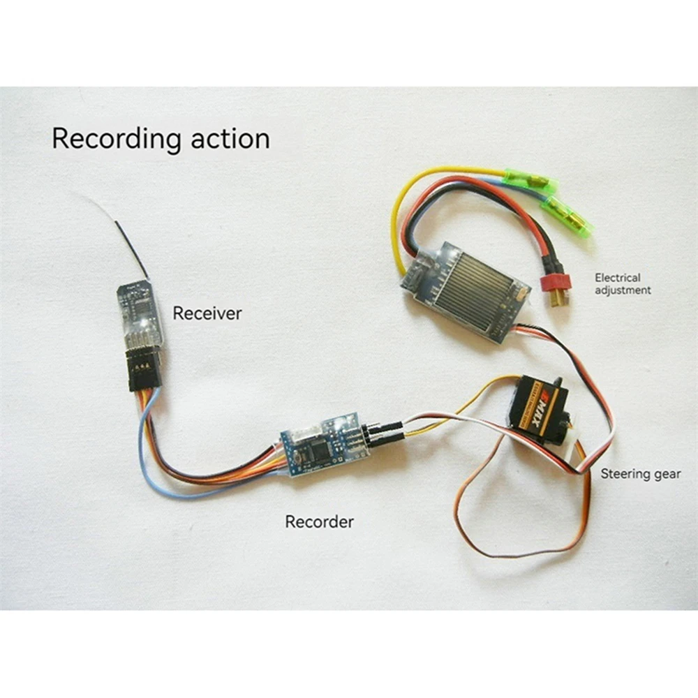 

Professional RC Action Recorder Recording of Actions to Playback
