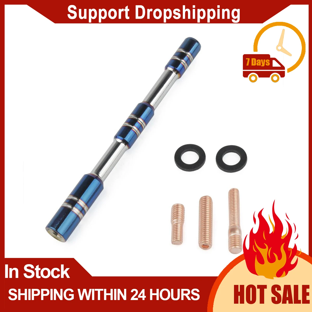 

Алюминиевая Универсальная автомобильная антенна для радиосигнала на крышу автомобиля, автомобильная антенна, антенна для расширения анте...