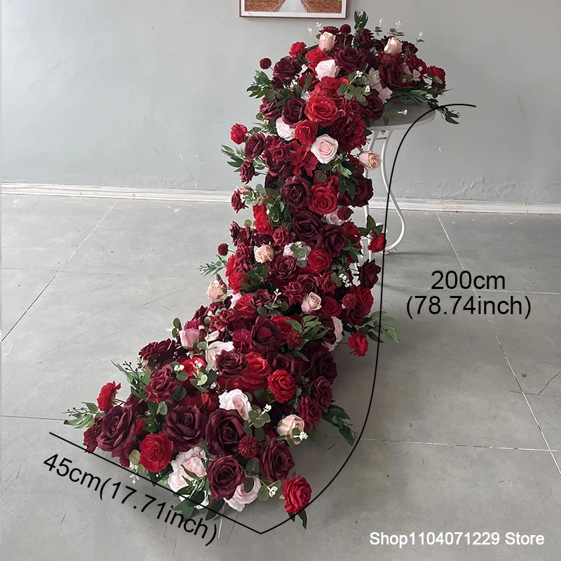 Роскошные цветочные дорожки искусственные цветы для стола центральное