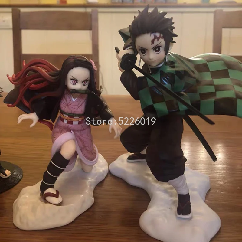 Экшн-фигурка ARTFX J из аниме рассекающий демонов агацума Zenitsu Kamado Nezuko Tanjirou | Игрушки