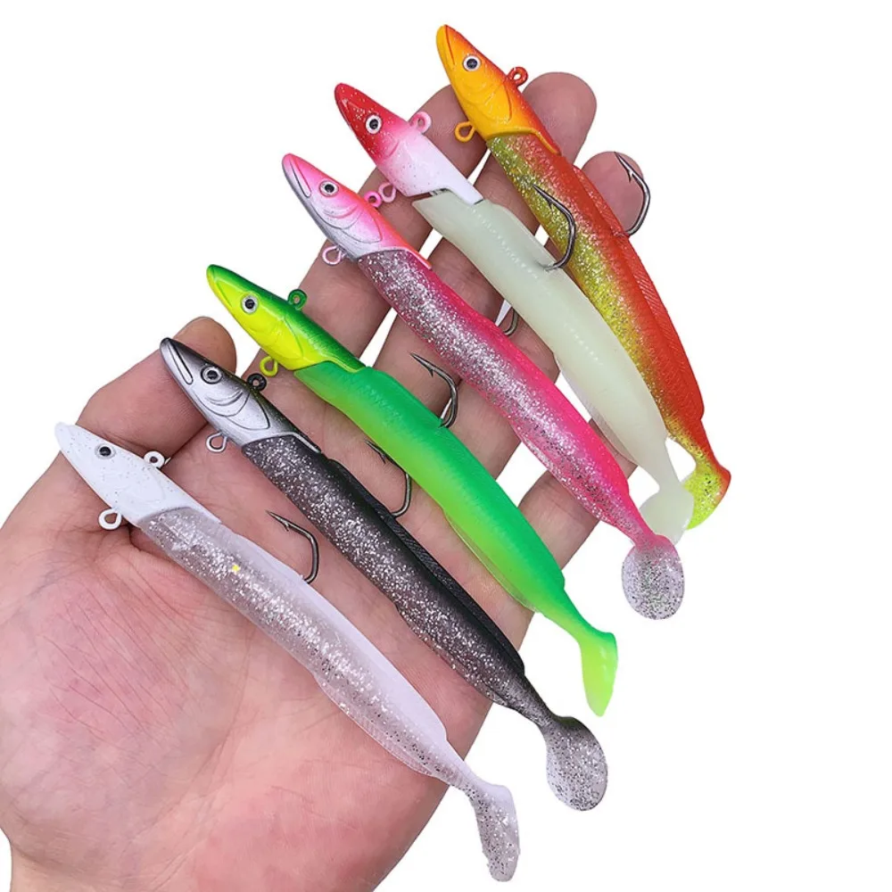 2024 приманка в виде рыбьего угря из углеродистой стали перья скумбрии треска