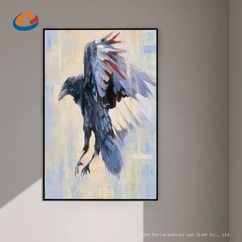 

Eagle Hawk Oil Painting Without Frame 100% Handmade For Living Room Home Decor Wall Art