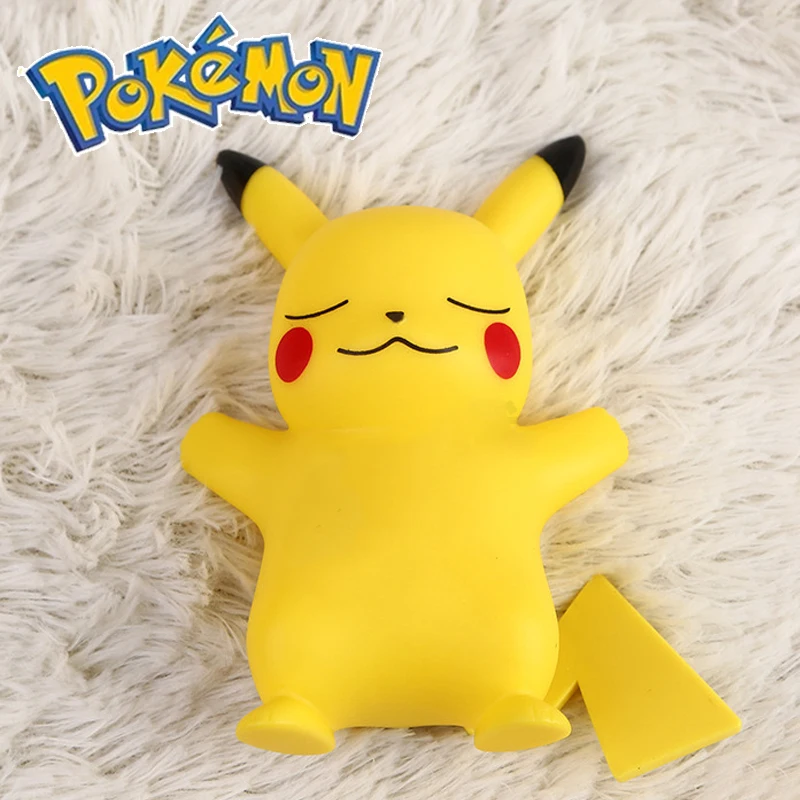 

Pokemon Pikachu Figure Night Light Anime Cute Bedside Lamp for Kids Bedrooms Ornaments Children's Luminous Toys Christmas Gift.