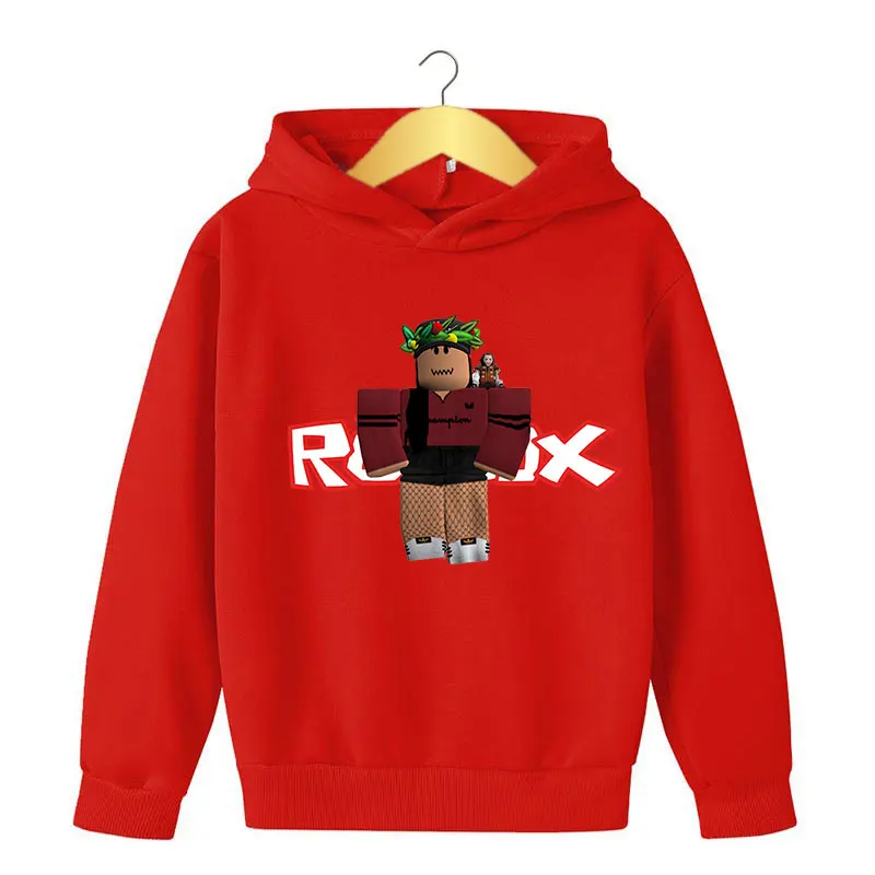 

Свитшоты Robloxing для мальчиков и девочек, Спортивная одежда на весну и осень, толстовка с капюшоном для детей 4-14 лет, комплект для детей, новинк...