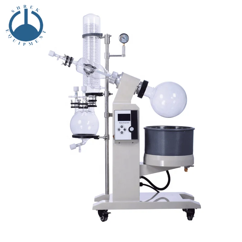 Китайское мини-оборудование для дистилляции Rotovap 5l вакуумный роторный