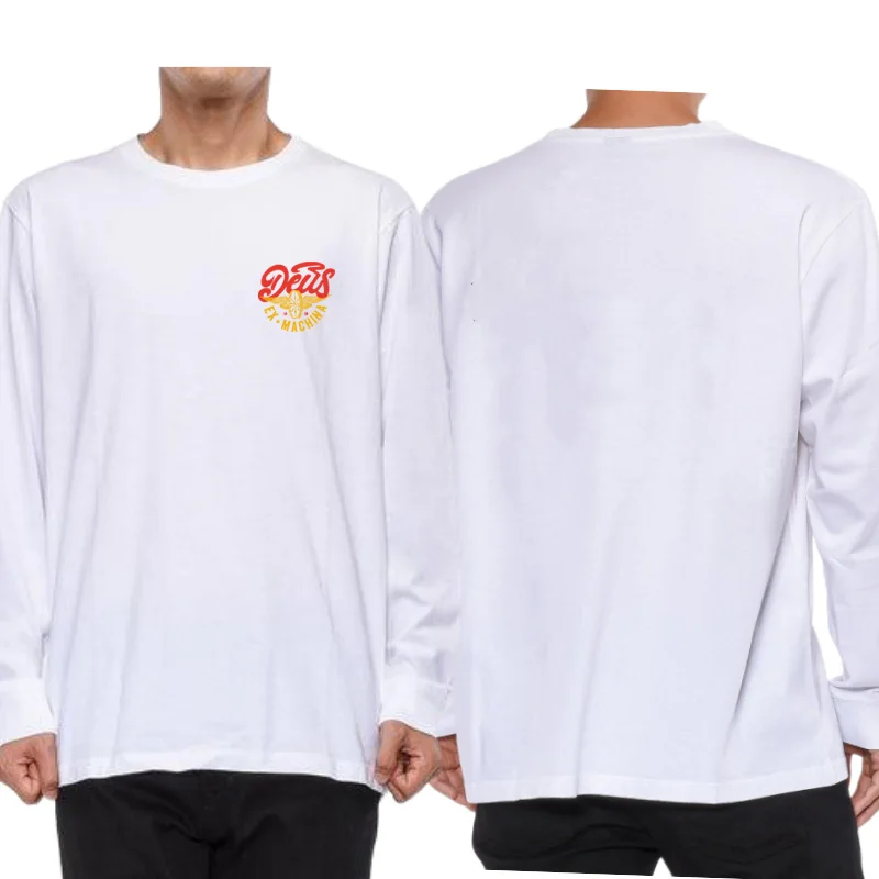 Новинка 2024 года DEUS EX MACHINA высококачественная хлопковая футболка большого размера