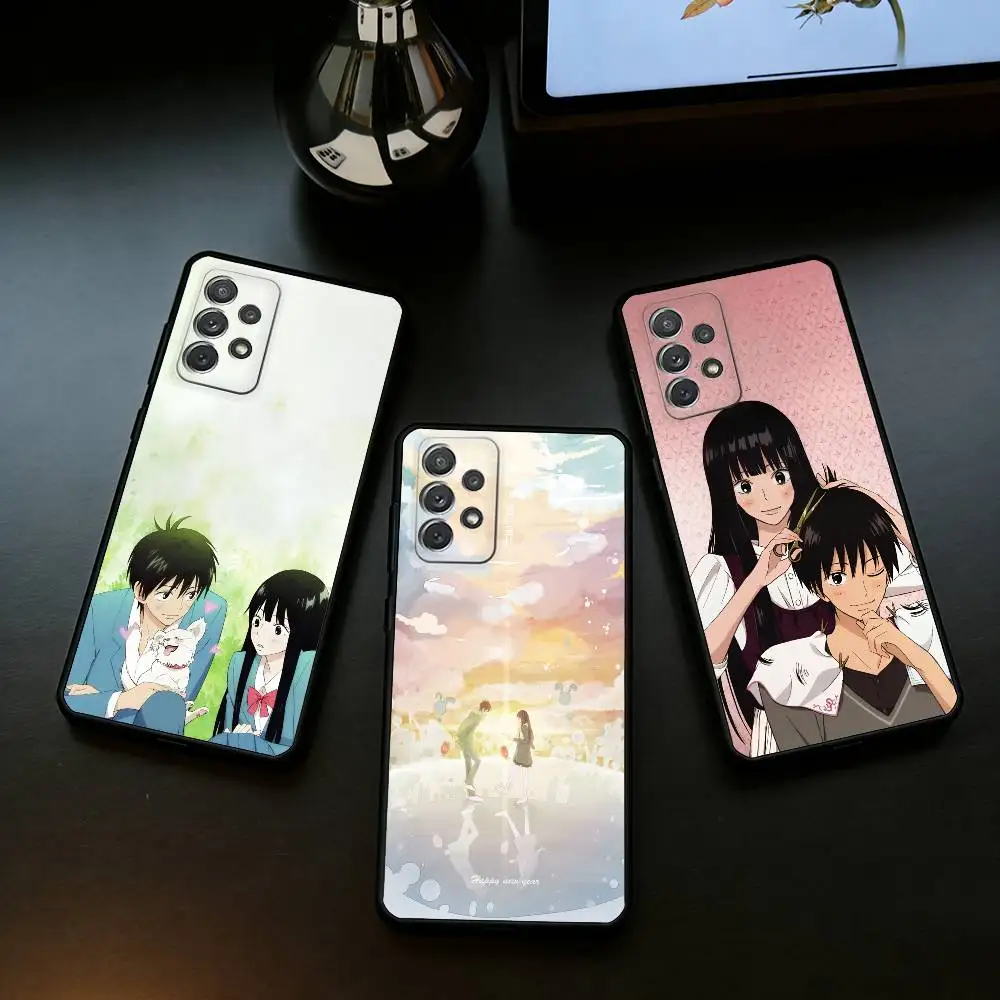 Фото Чехол для телефона K-Kimi ni Todoke S-Sawako для Samsung Galaxy A73, A72, A71, A70, A53, A52, A51, мягкий силиконовый черный чехол №1