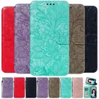 Симпатичный кошелек для Redmi Note 7 6 Pro 7A 6A Go K20 A2 Lite чехол-книжка для Xiaomi CC9 CC9E 9 SE 8 Lite кожаный флип-чехол с кружевом D13F