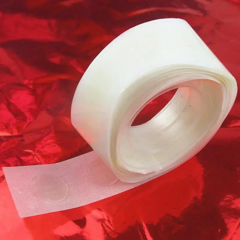 Приклеиваемый клей для воздушных шаров 100 штук наклейки на день рождения