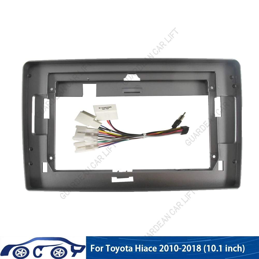 

10.1 Inch Car Radio Fascia For TOYOTA Hiace 2012-2018 Android MP5 Player Casing Frame 2din Head Unit Stereo Panel Cover Trim Kit