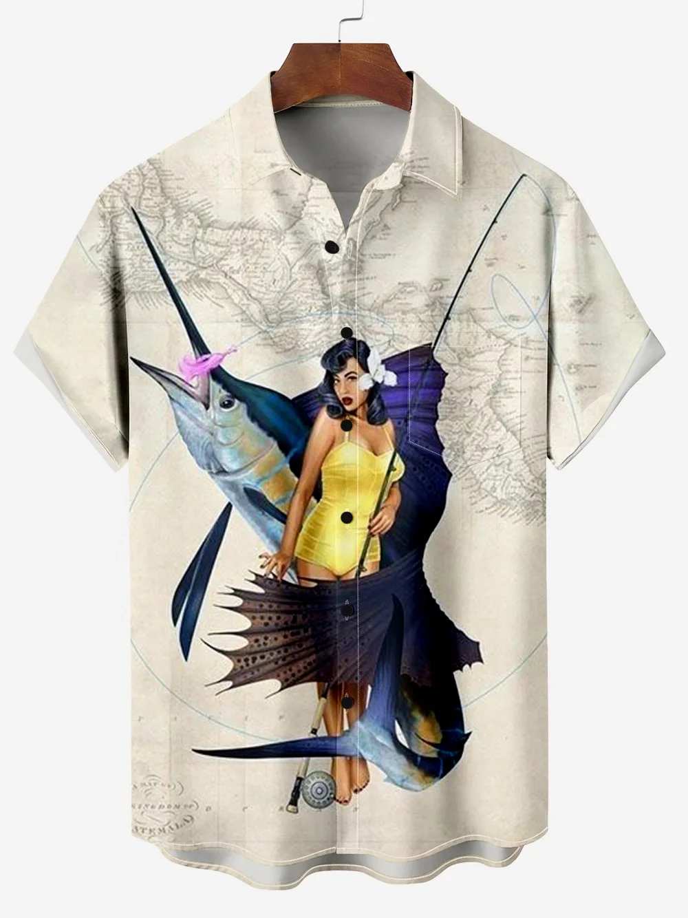 Летние гавайские сексуальные рок-женские мужские рубашки в стиле хип-хоп Монро с