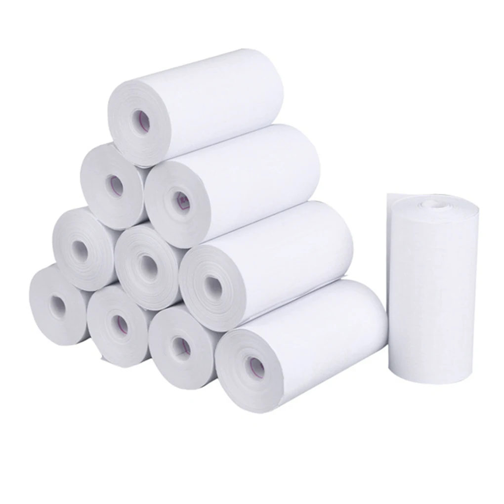 Термопечатная бумага для POS-системы 4 рулона 57*40 мм печати чеков в супермаркетах |