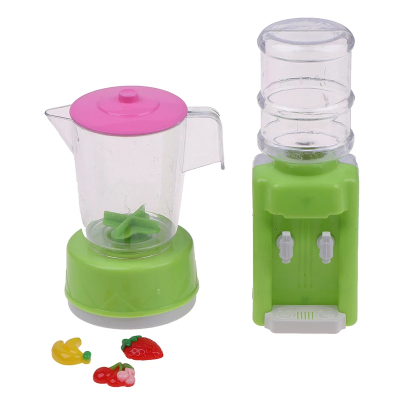 

1 компл., пластиковый мини-дозатор воды, соковыжималка, игрушка «сделай сам», кукольный домик, мебель для дома, игрушки для кукол, аксессуары