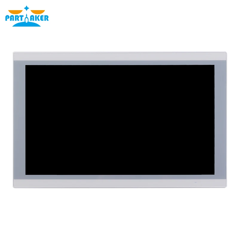Partaker 15.6 Inch Industrial Touch Screen All In One Panel PC Wall Mounted Industrial AIO Computer J1900 i3 i5 i7 CPU Desktops
