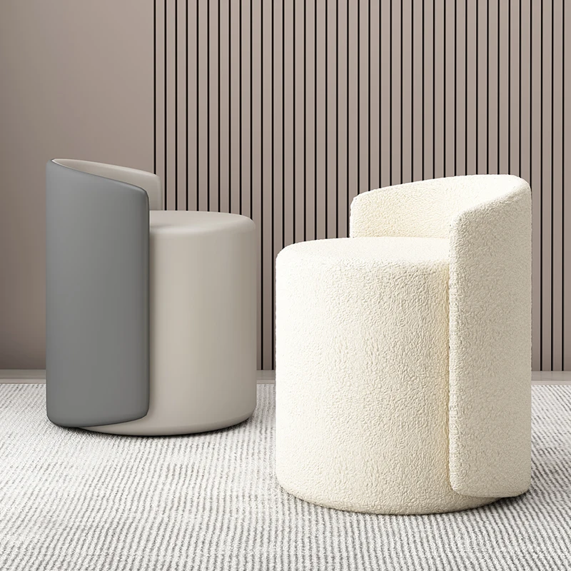 

Nordic Products Makeup Stool Portable Outdoor Modern Bathroom Vanity Stool Adults Designer Bedroom Tabouret Home Decorative