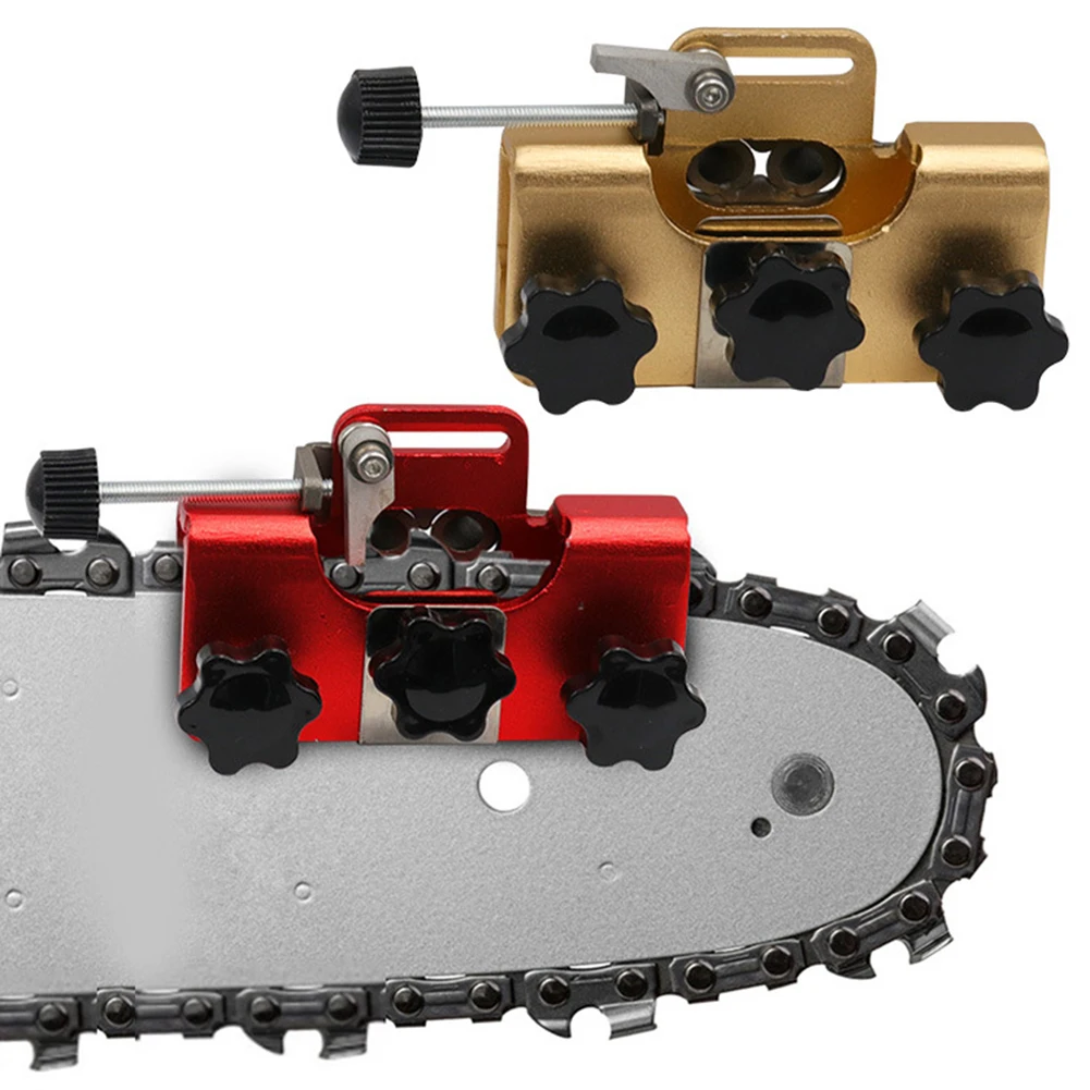 

Chainsaw Sharpener Jig Manual Chainsaw Chain Sharpening Chain Saw Electric Saw With 3pcs Sharpening Head Grinder Tool