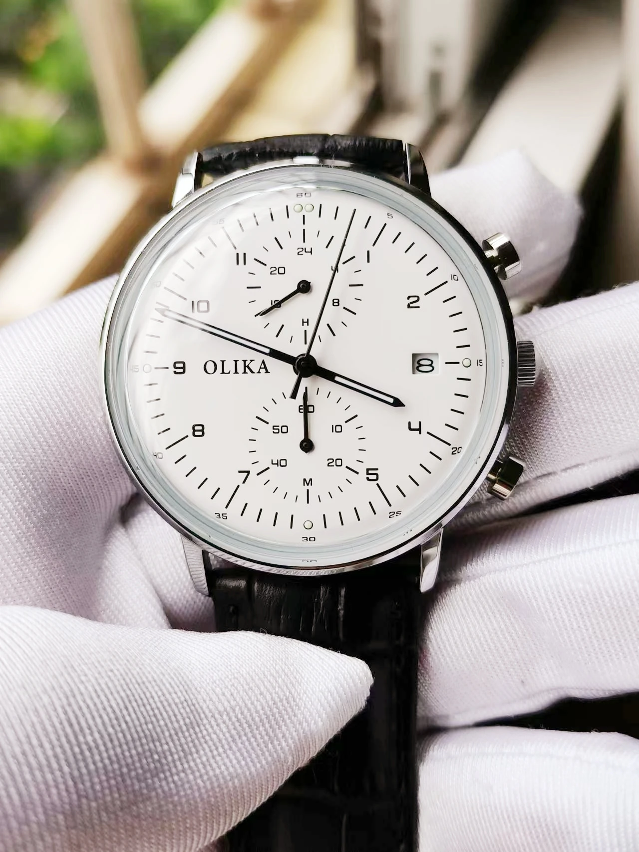 

1963 Watch Pilot Multi-function Display Military Tough Guy Chronograph Quartz 5-Pin High-end Flight Sports Men Wristwatch